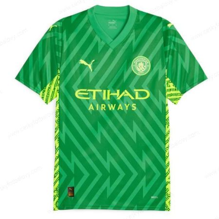 Manchester City Goalkeeper 23/24 – Green Fotbalové Dresy