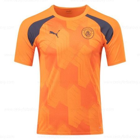 Manchester City Pre Match Training – Orange Fotbalové Dresy